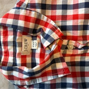 J. Crew Woman’s Vibrant Plaid Shirt